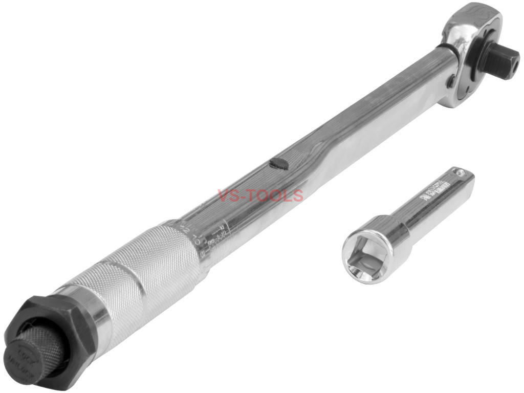 1/2 inch Drive Adjustable Torque Wrench 28210Nm 125mm Extension